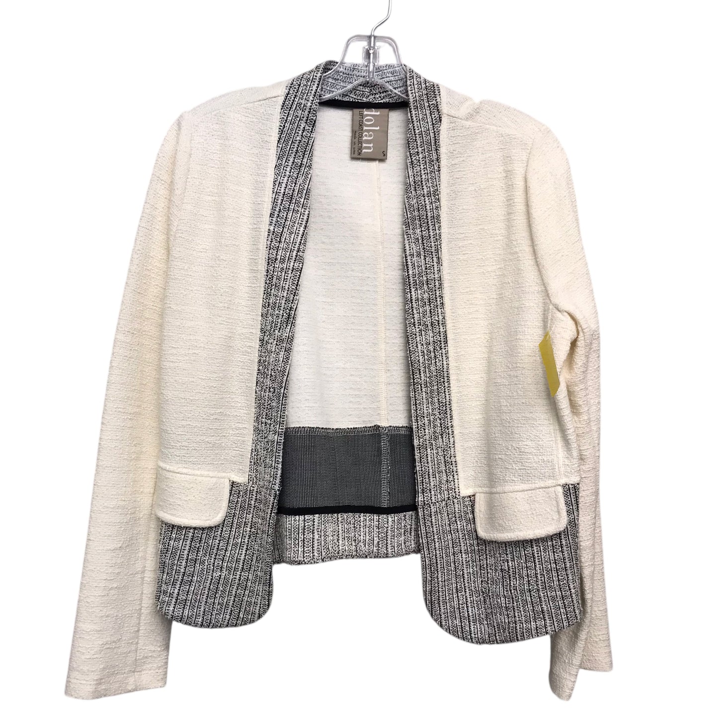 Cardigan By Dolan Left Coast In Cream, Size:S