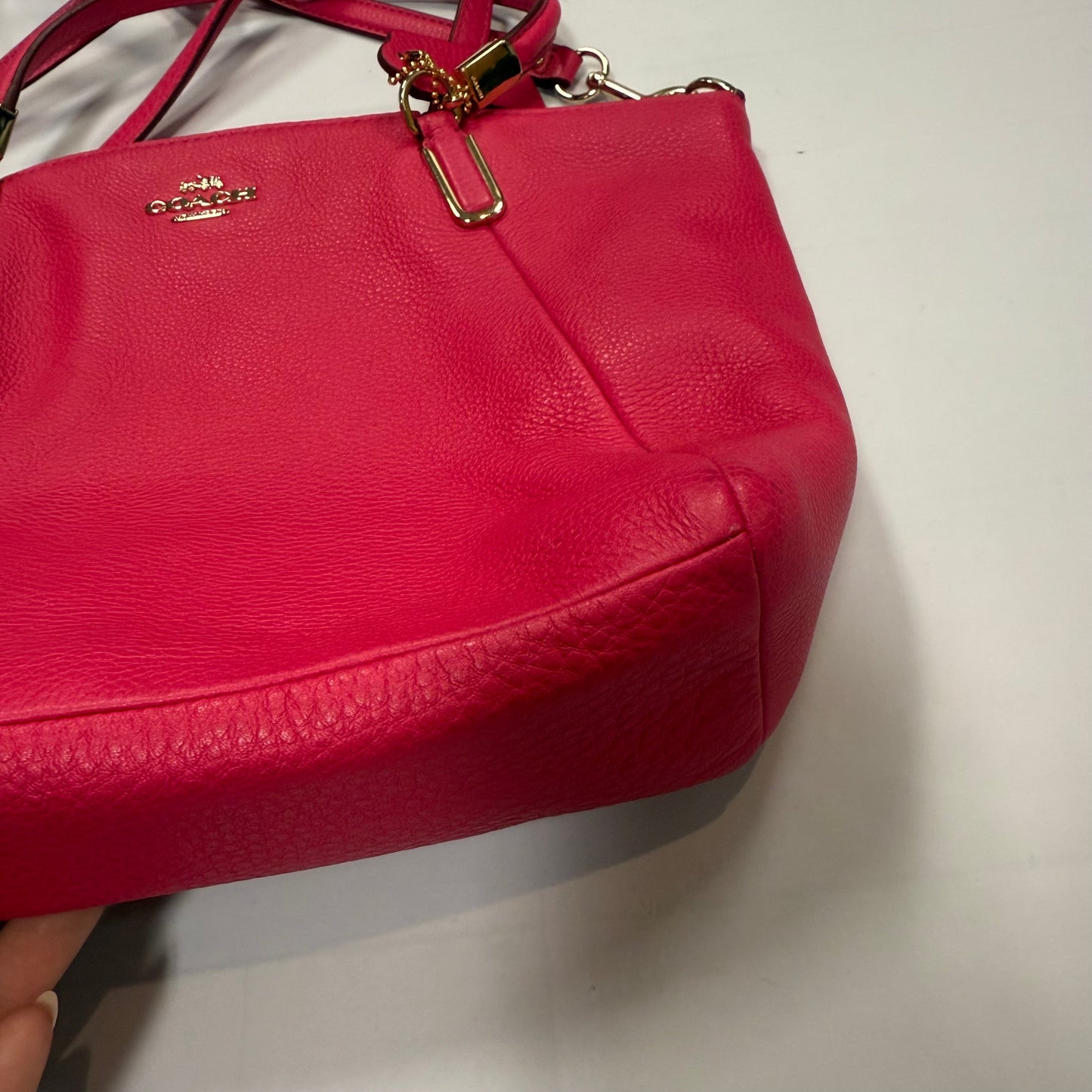 Handbag Designer By Coach, Size: Small