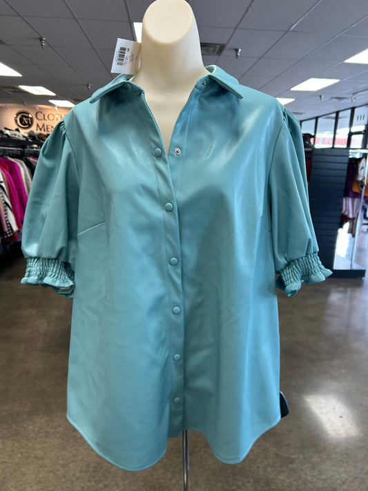 Top Ss By Crown And Ivy In Green, Size:Xl