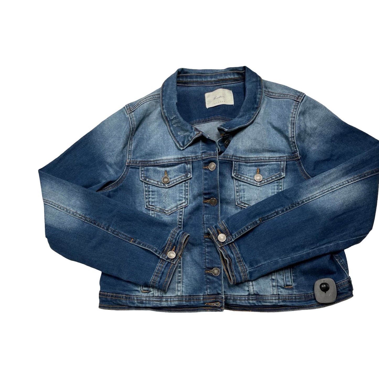 Blazer By Kancan In Blue Denim, Size:Xl