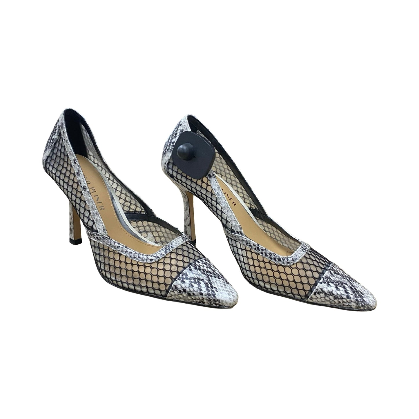 Shoes Heels Stiletto By Donald Pliner In Snakeskin Print, Size:7