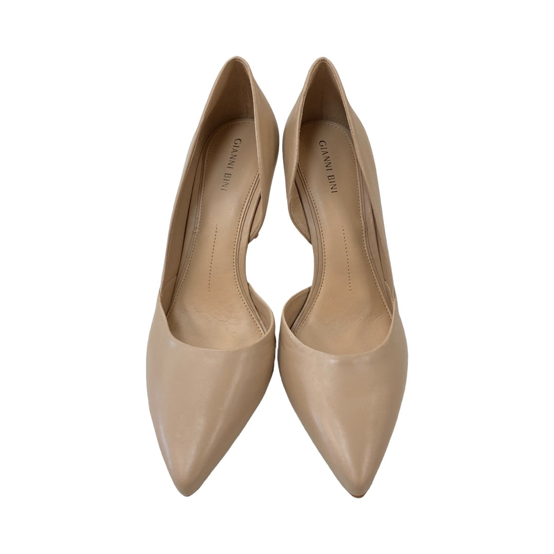 Shoes Heels Stiletto By Gianni Bini In Tan, Size:10