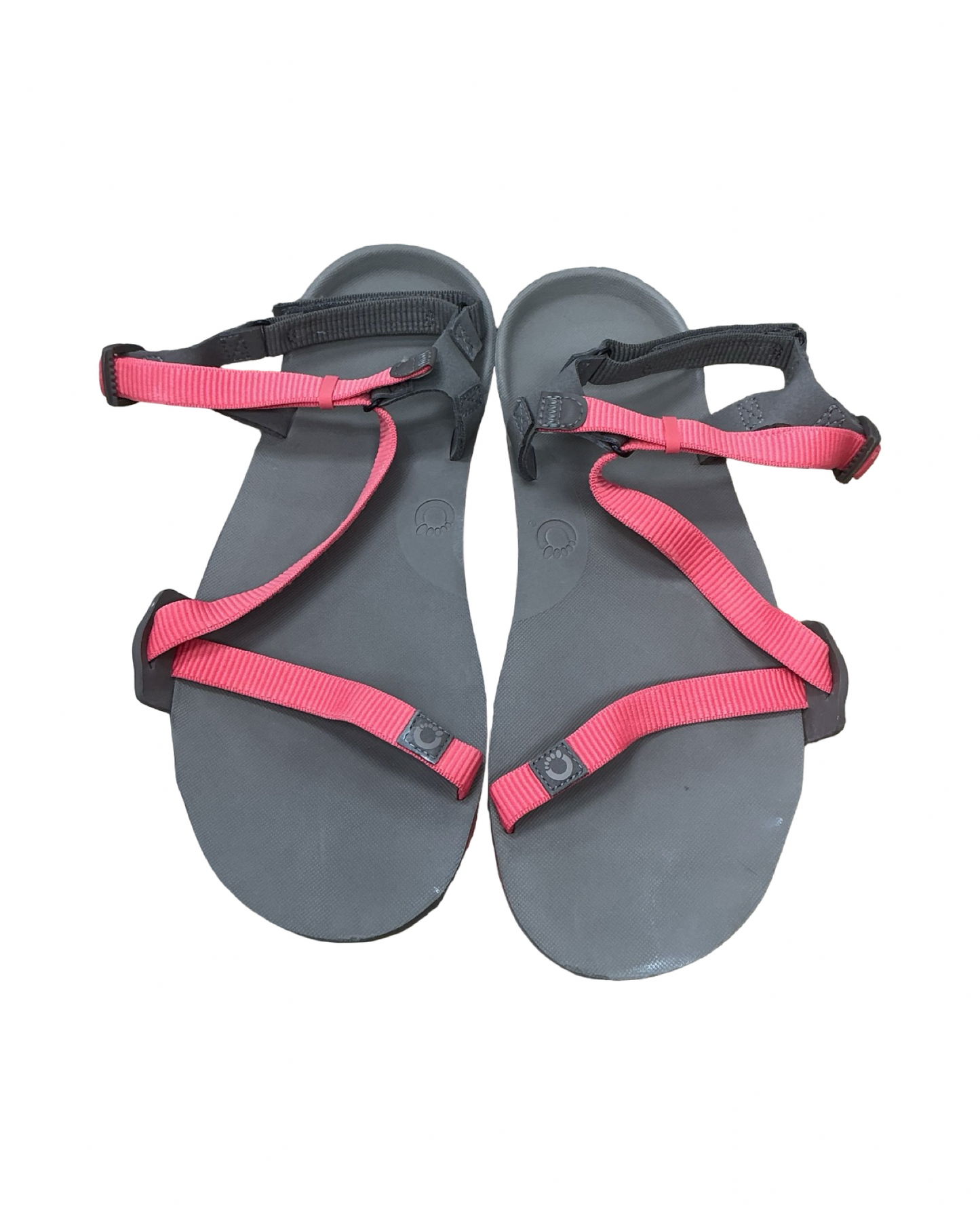Sandals Flats By Clothes Mentor In Coral, Size:12