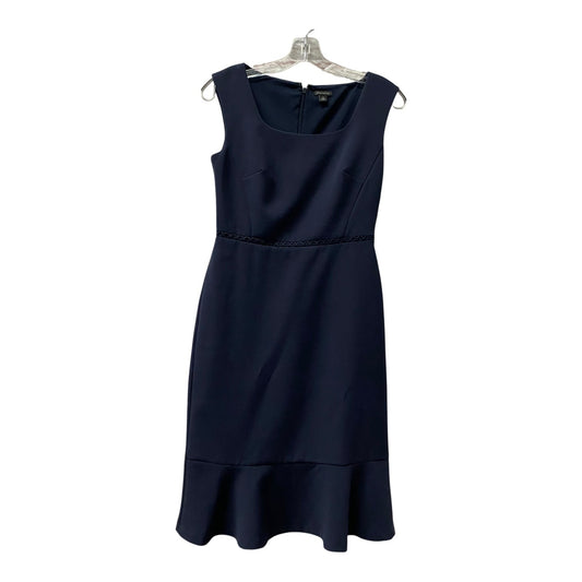Dress Work By Ann Taylor In Blue, Size:Xs