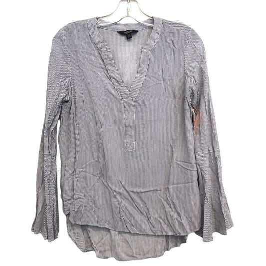 Top Ls By Simply Vera In Striped Pattern, Size:Sp