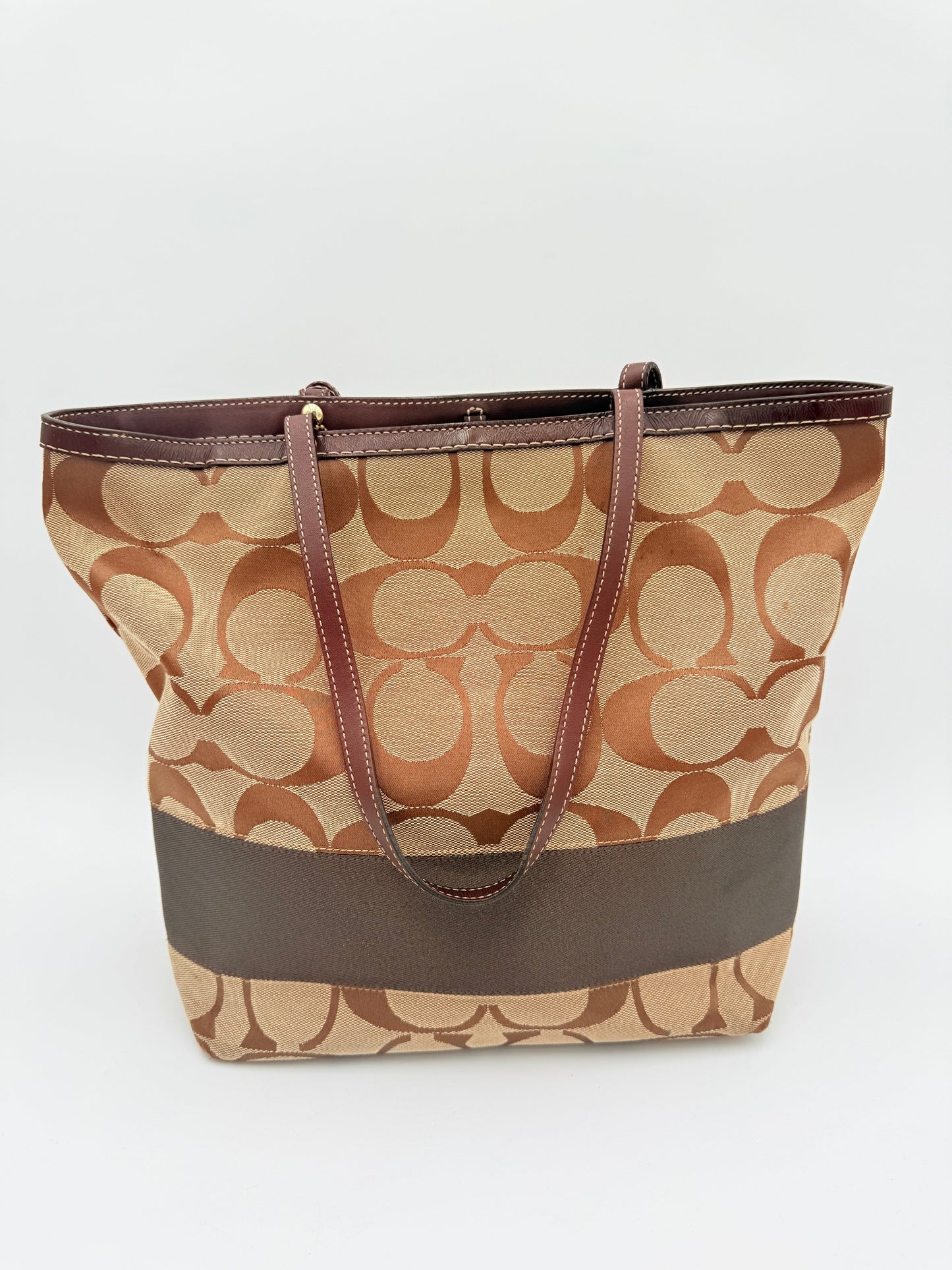 Handbag Designer By Coach, Size: Medium