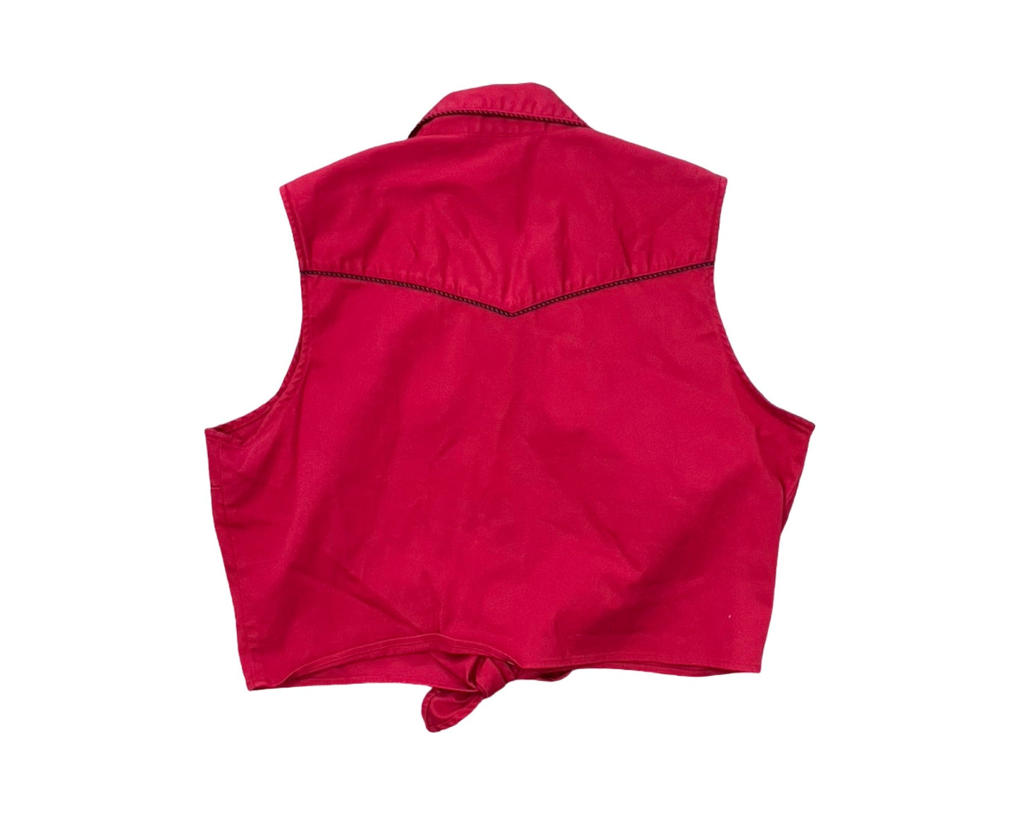 Blouse Ss By Clothes Mentor In Red, Size:Xl