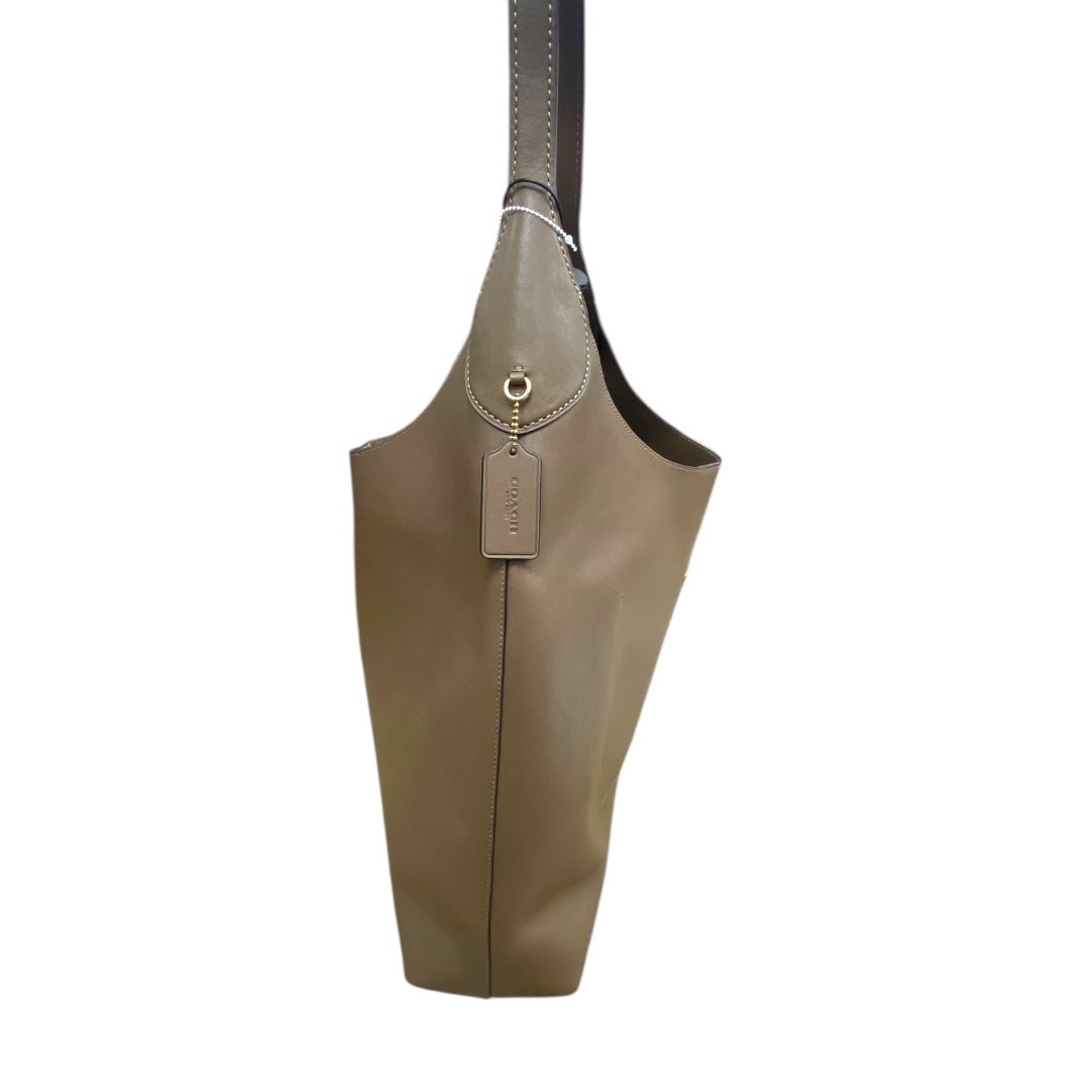 Handbag Designer By Coach In Brown, Size:Large