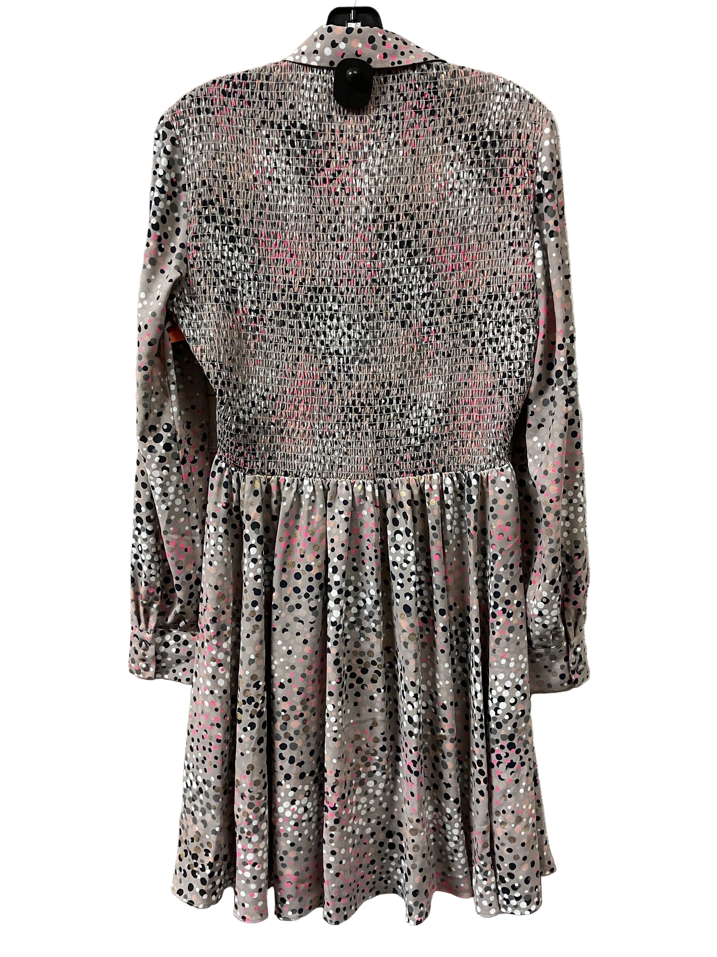 Dress Designer By Kate Spade In Grey & Pink, Size:8