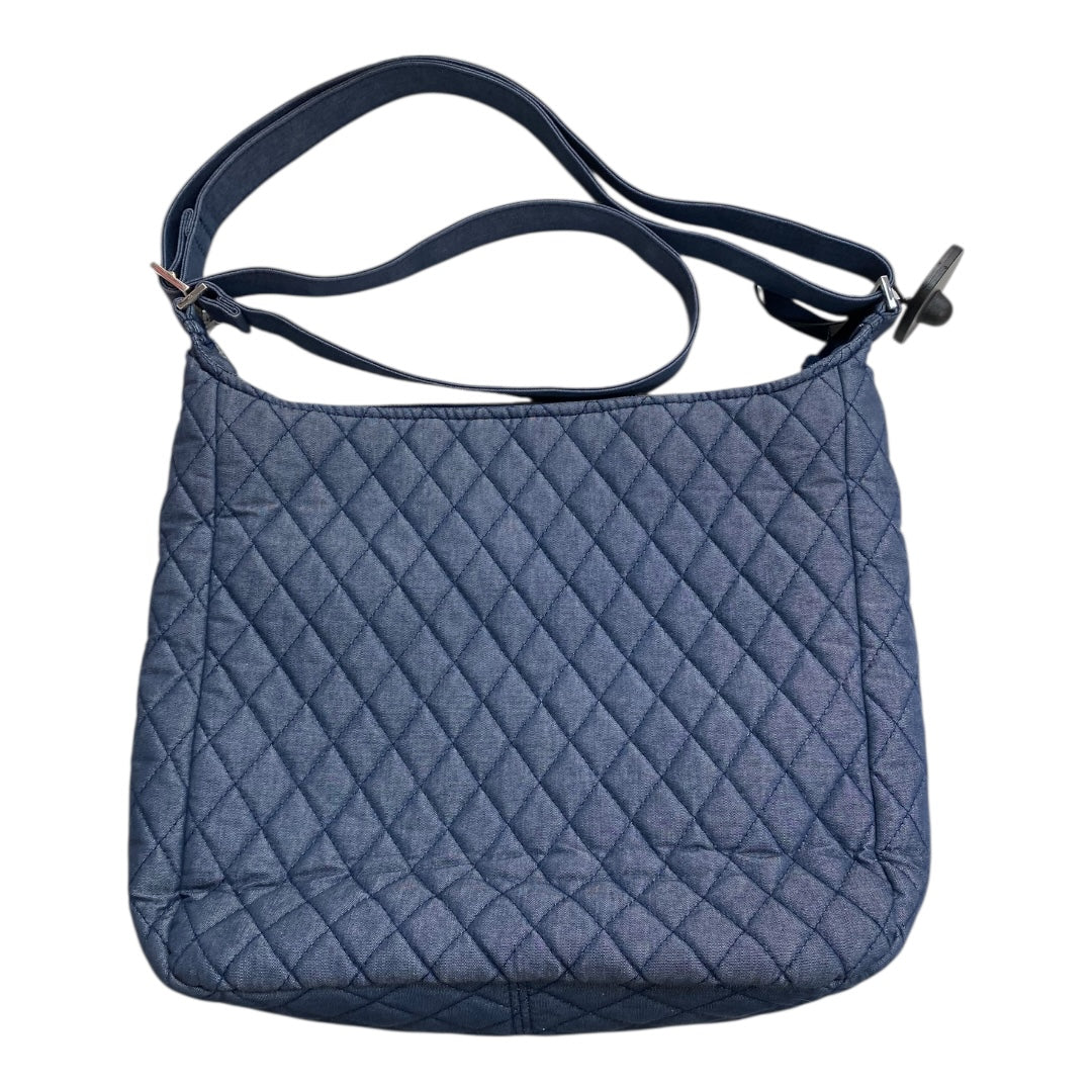 Handbag By Vera Bradley In Blue Denim, Size:Medium