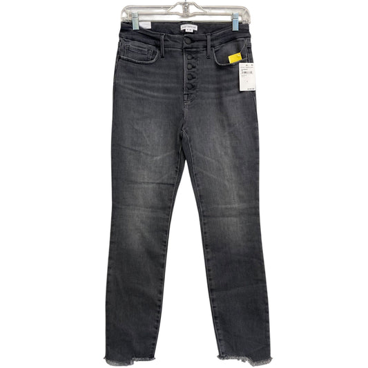 Jeans Skinny By Good American In Black Denim, Size:6