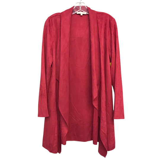 Cardigan By Solitaire In Red, Size:S