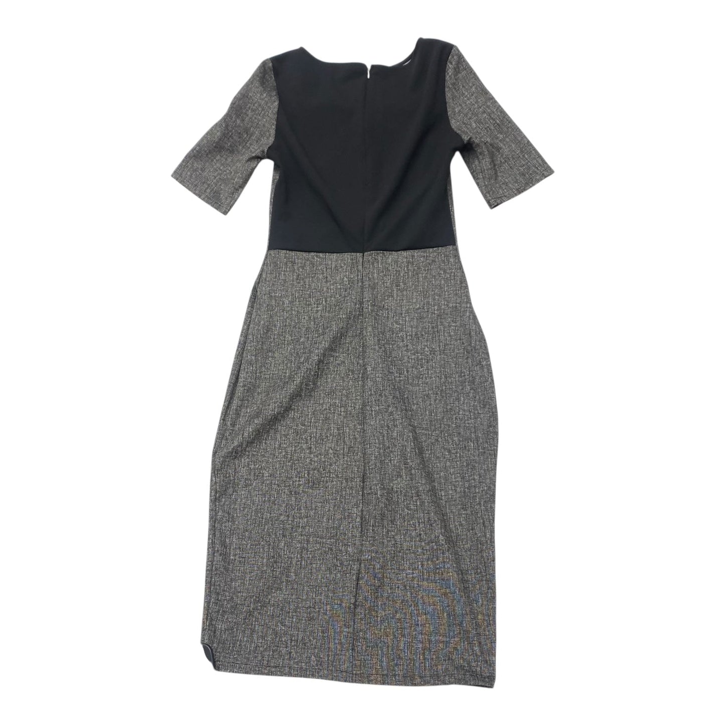 Dress Casual Midi By Zara In Grey, Size:S