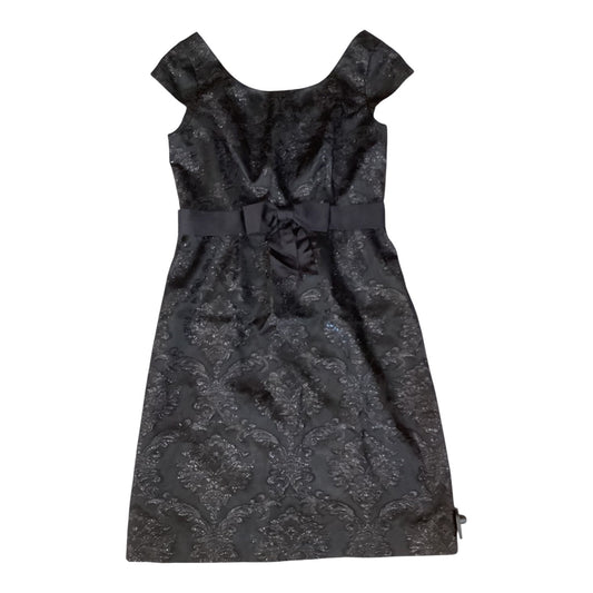 Dress Casual Midi By Badgley Mischka In Black, Size:M