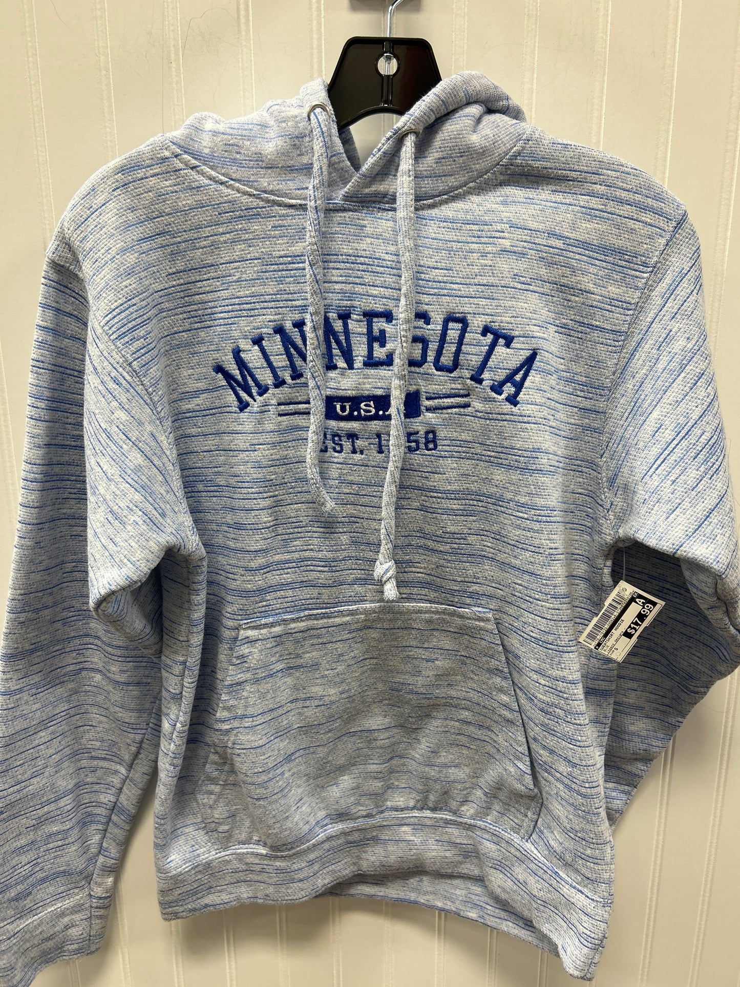 Sweatshirt Hoodie By Cmc In Blue, Size:S