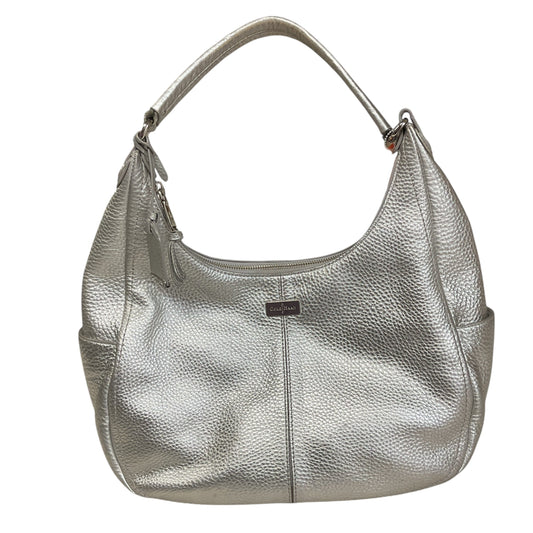 Handbag By Cole-Haan In Silver, Size:Large