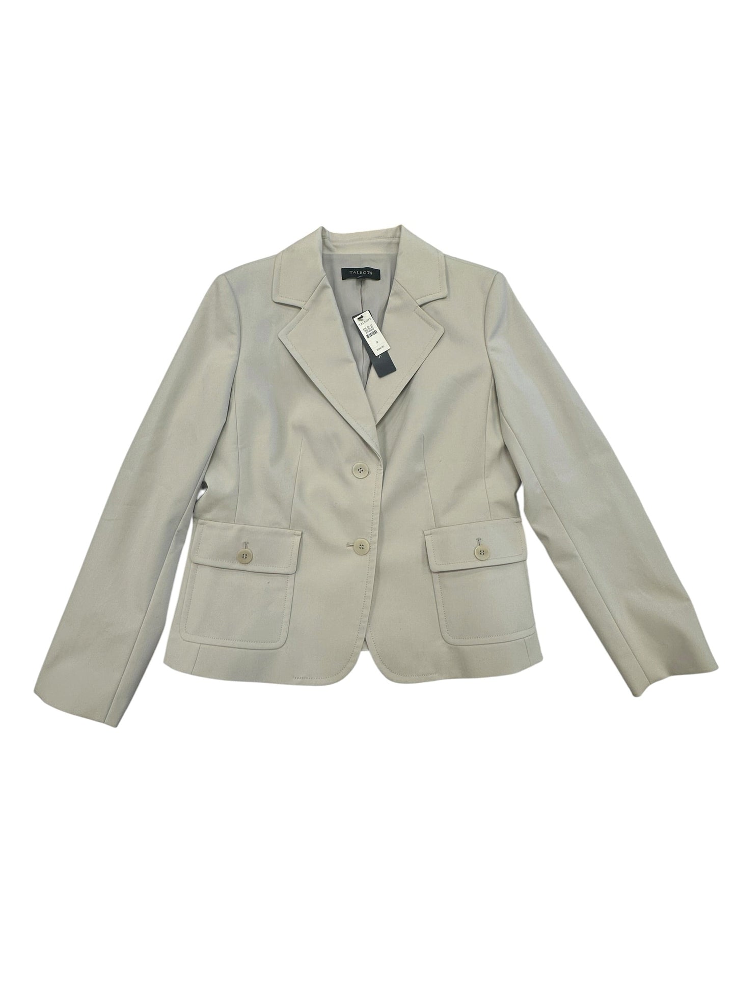 Blazer By Talbots In Cream, Size:12