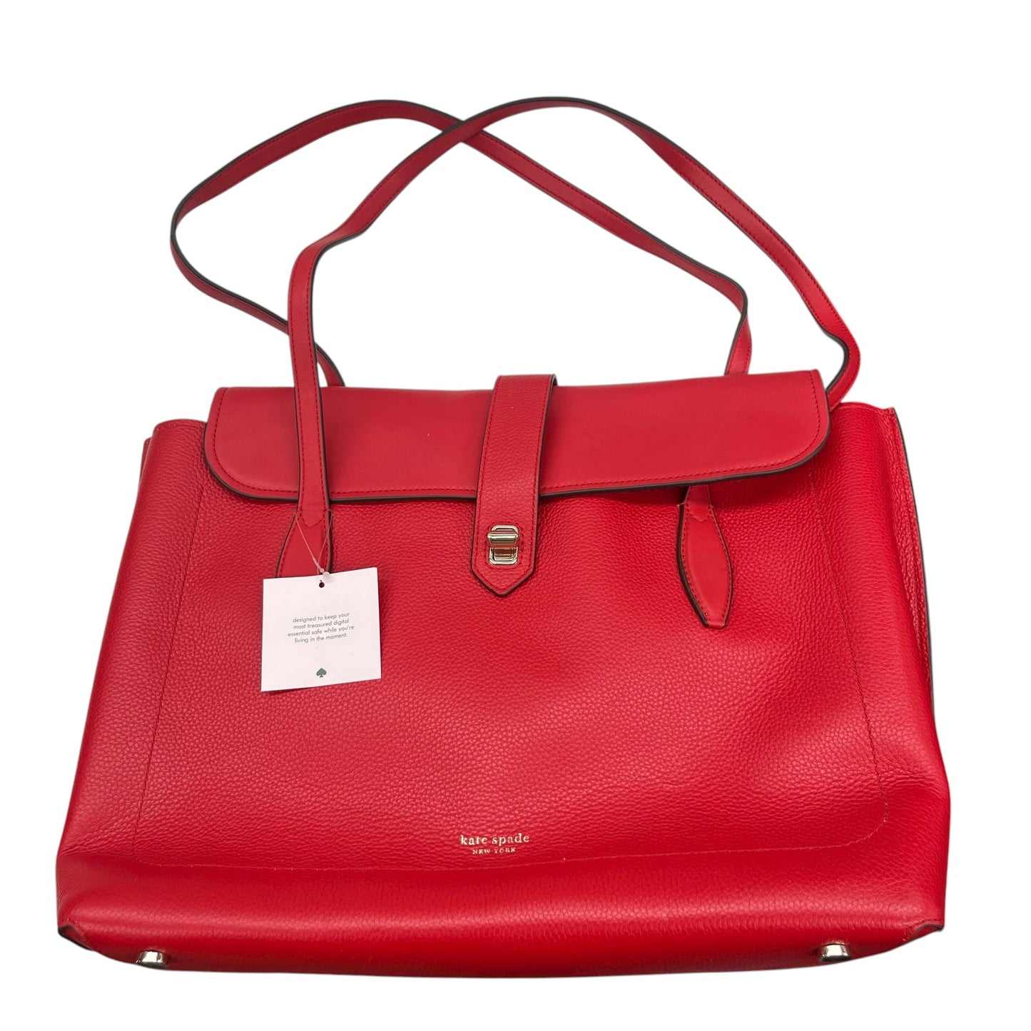 Handbag Designer By Kate Spade In Red, Size:Large