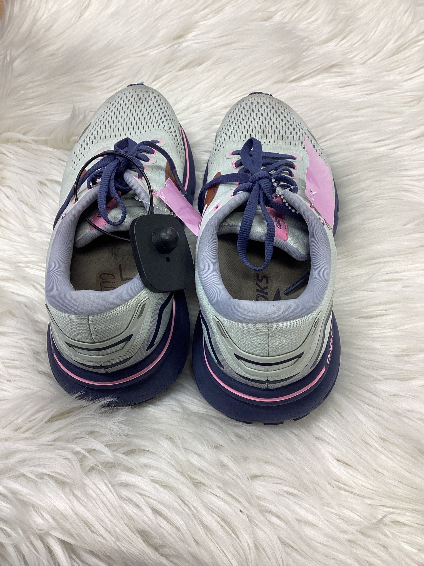 Shoes Athletic By Brooks In Grey & Purple, Size:8