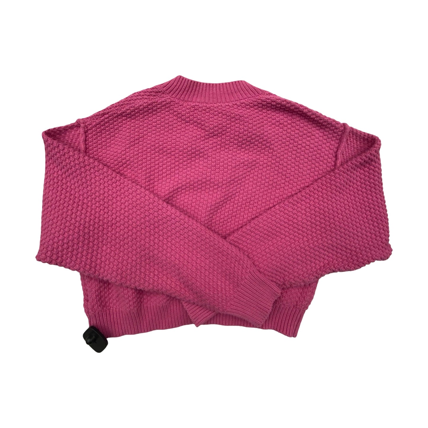 Sweater Cardigan By Free People In Pink, Size:M