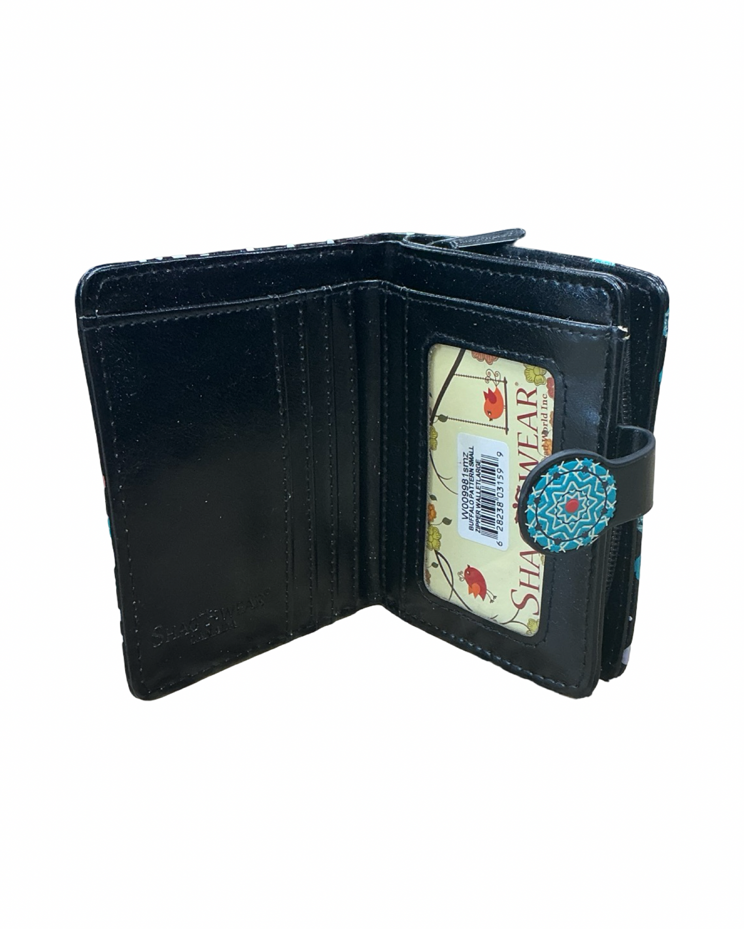 Wallet By Clothes Mentor In Black, Size:Small