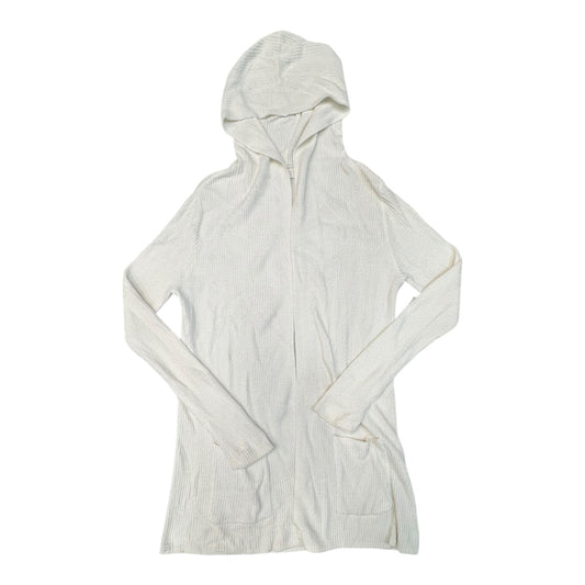 Sweater Cardigan By Barefoot Dreams In White, Size:S
