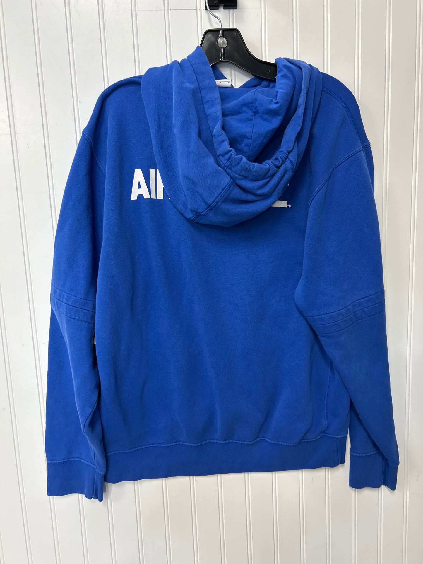 Sweatshirt Hoodie By Nike Apparel In Blue, Size:M