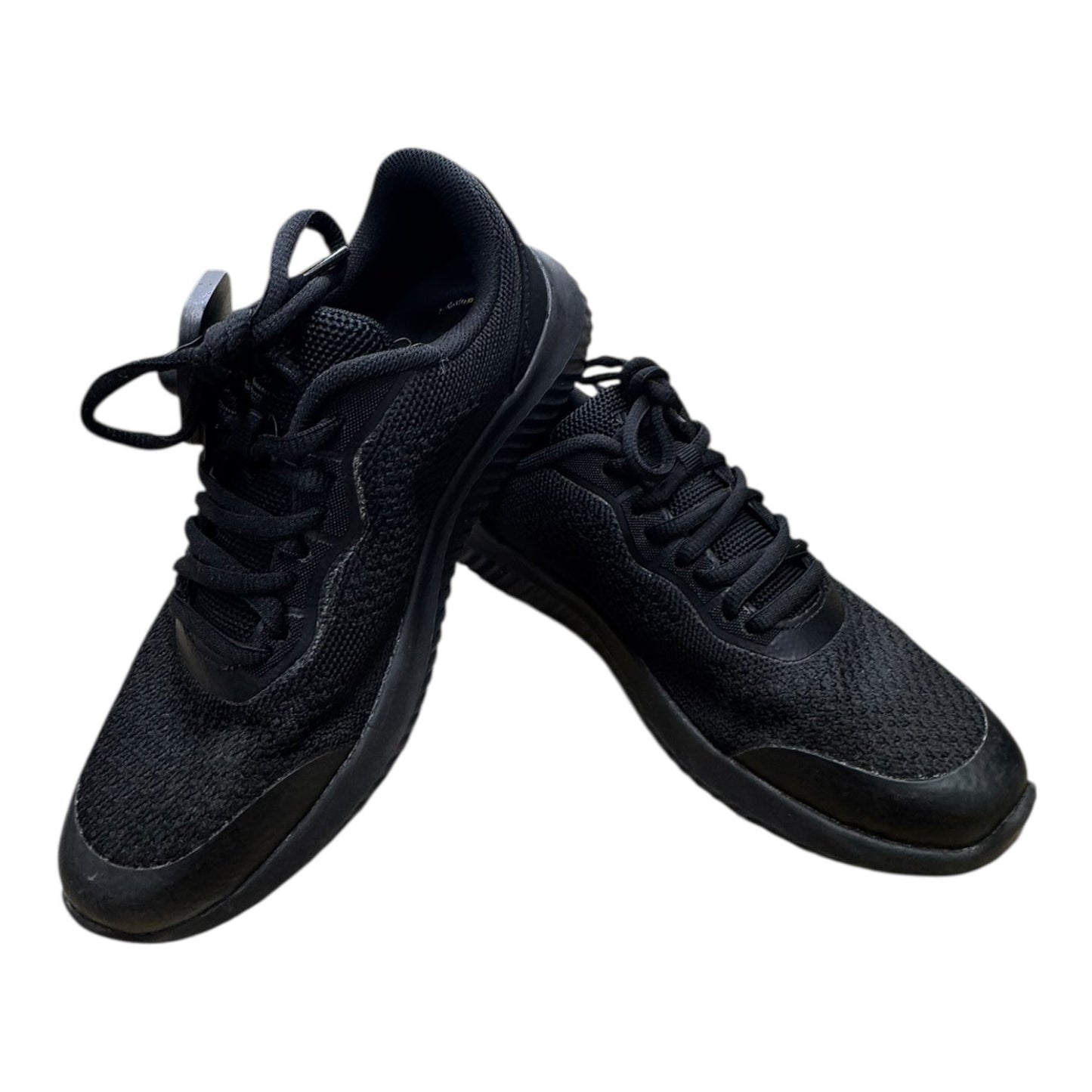 Shoes Sneakers By Clothes Mentor In Black, Size:6