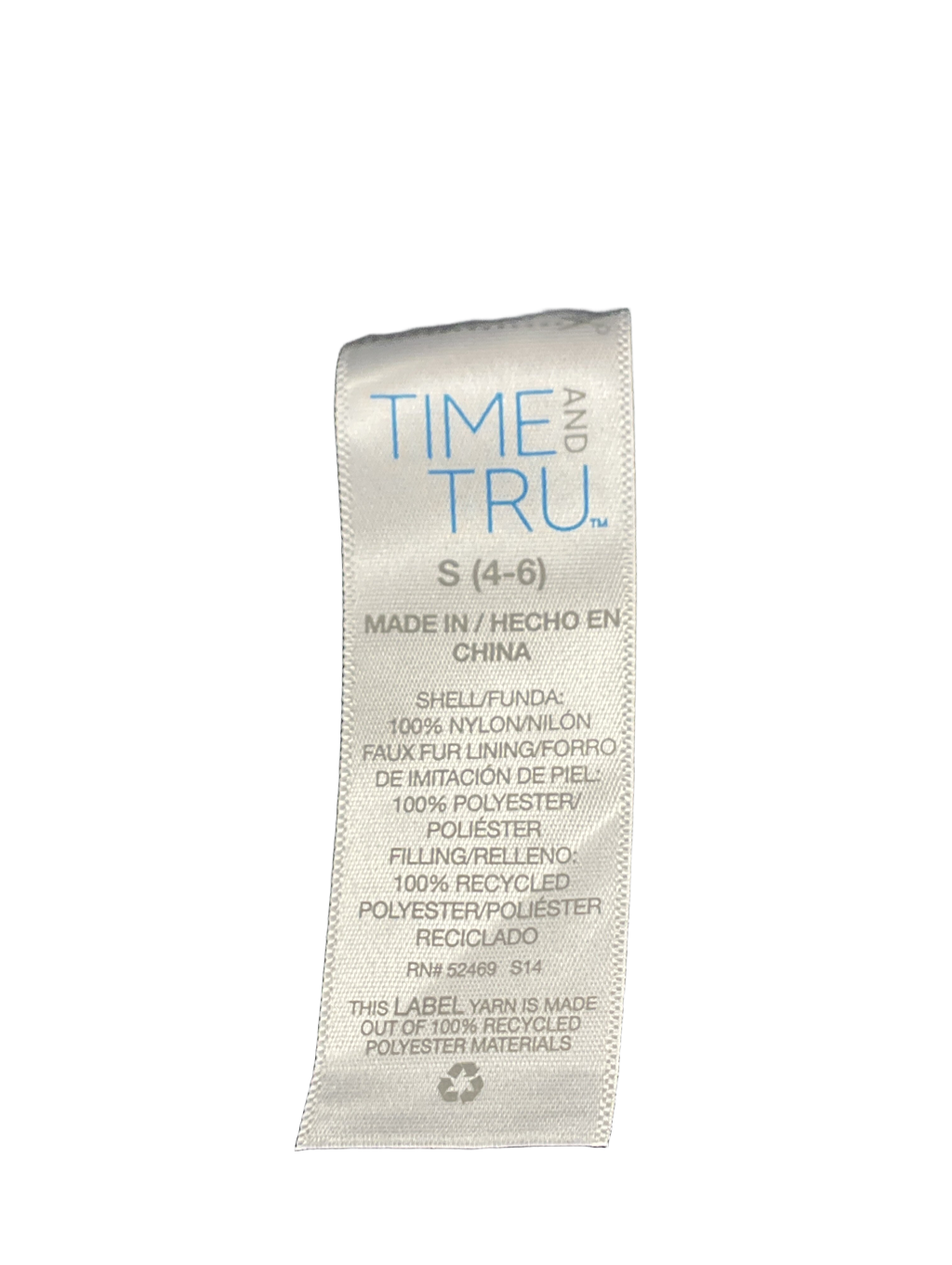 Vest Puffer & Quilted By Time And Tru  Size: S