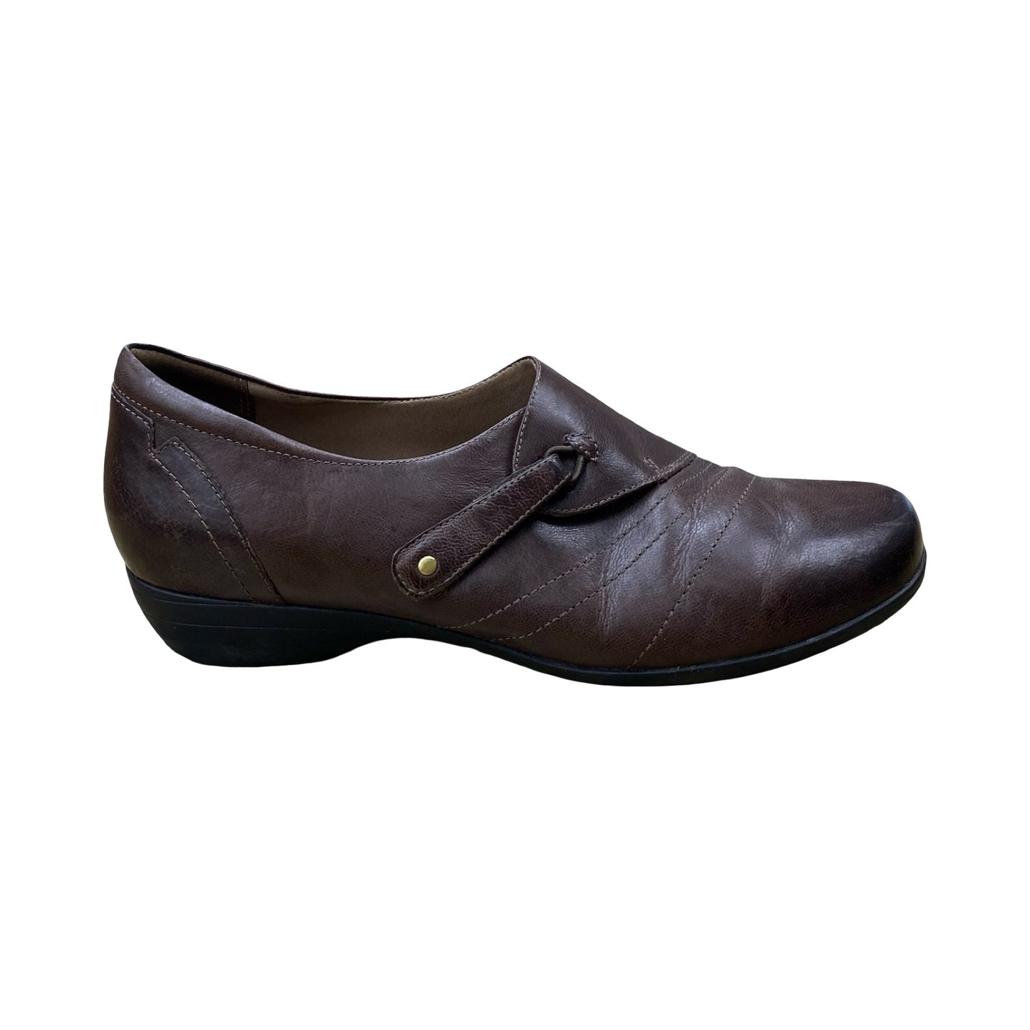 Shoes Heels Block By Dansko In Brown, Size:10