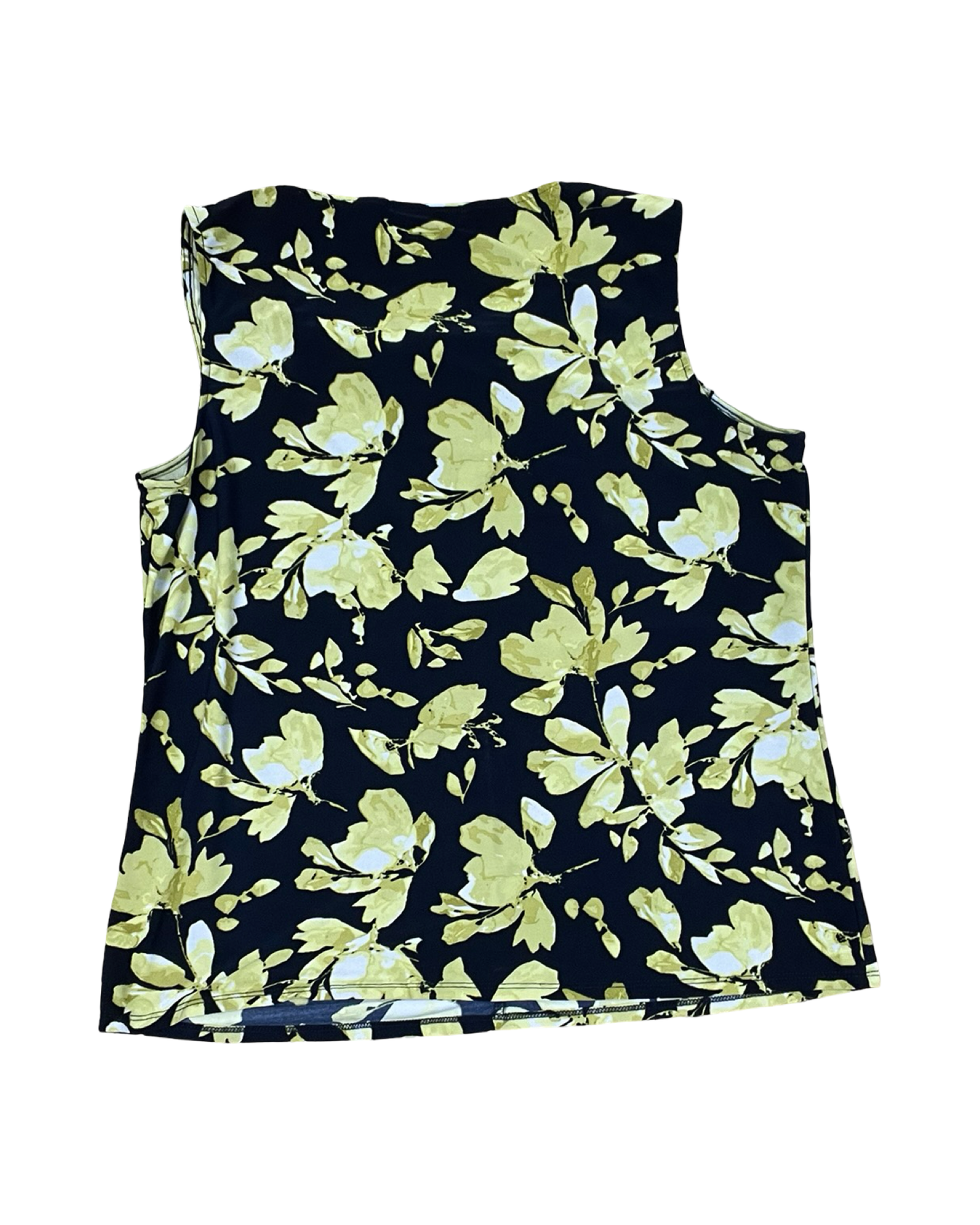 Top Sleeveless By Black Label In Blue & Green, Size:L