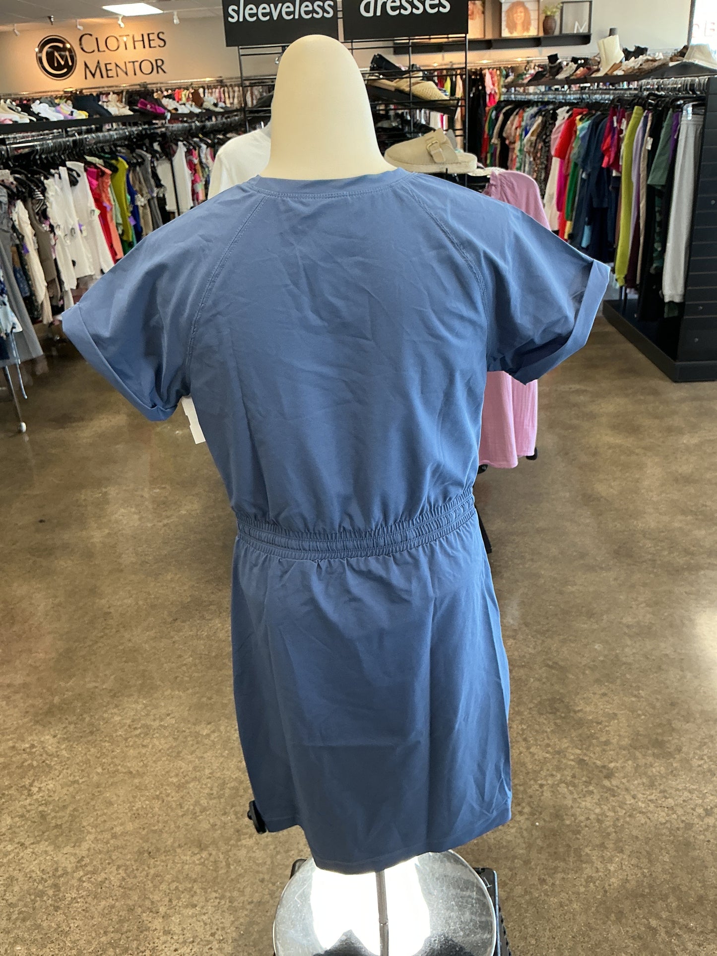 Athletic Dress By The North Face In Blue, Size:S