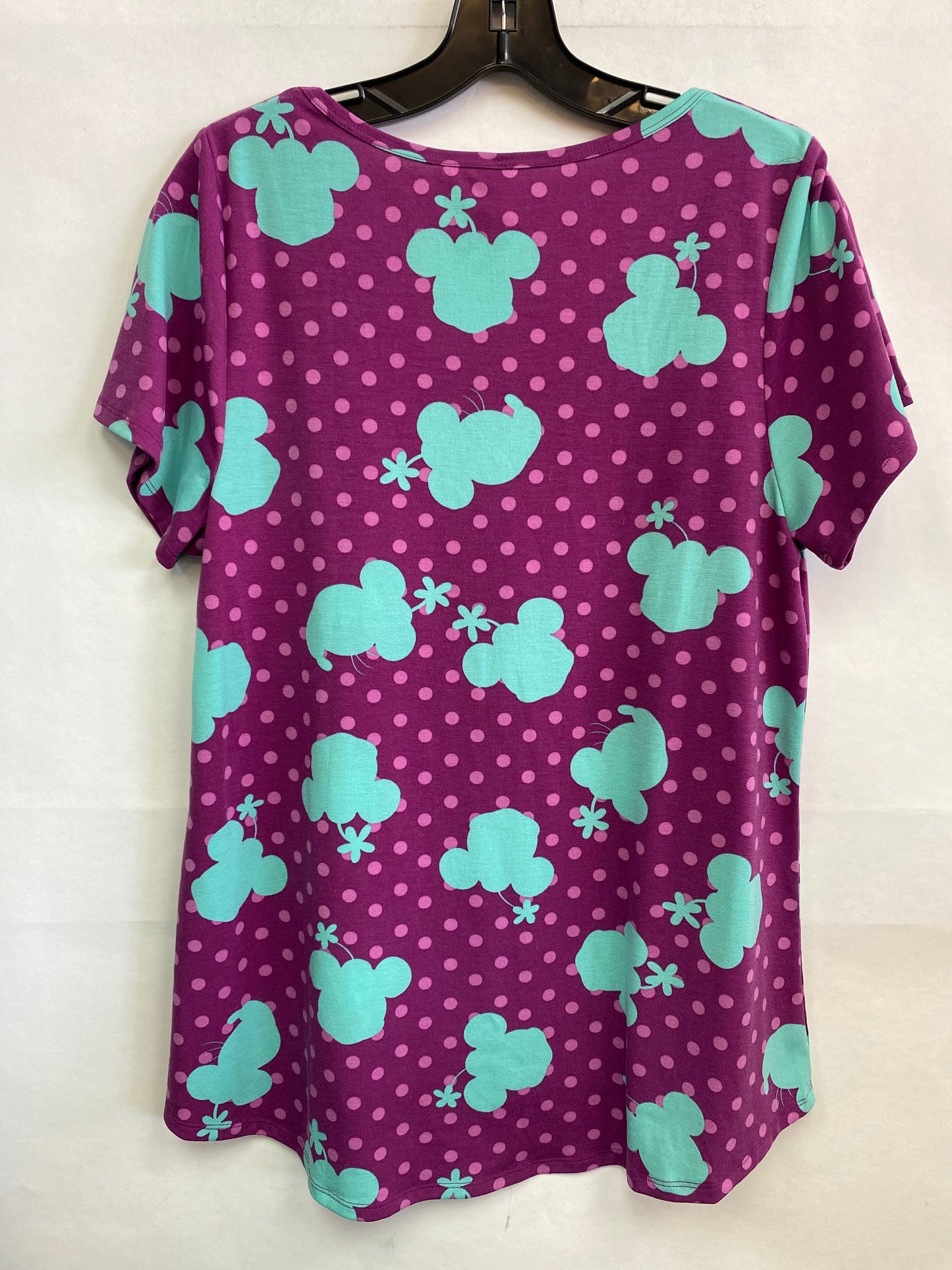 Top Short Sleeve By Lularoe  Size: L