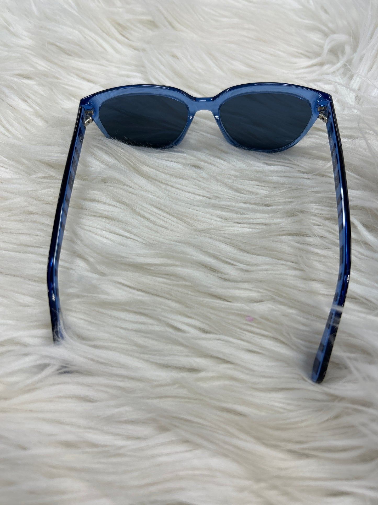Sunglasses Designer By Kate Spade In Blue, Size: