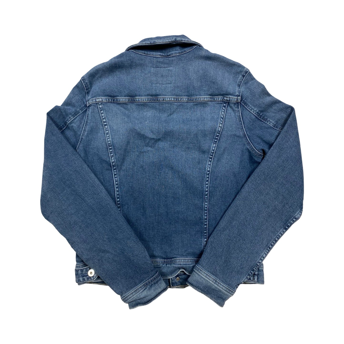 Jacket Denim By Ag Jeans In Blue Denim, Size:Xl