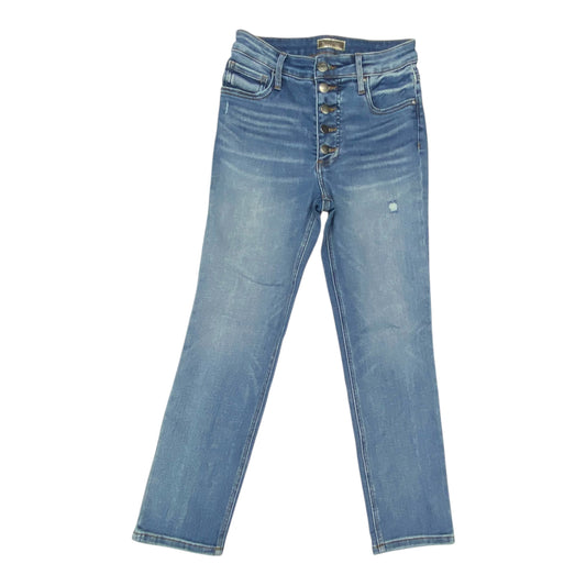 Jeans Boot Cut By Kut In Blue Denim, Size:2