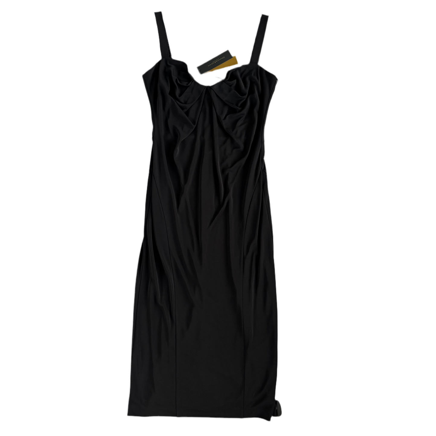 Dress Party Midi By Donna Karan In Black, Size: S