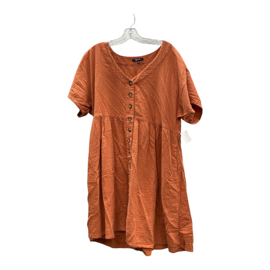 Dress Casual Short By Madewell In Orange, Size:Xl