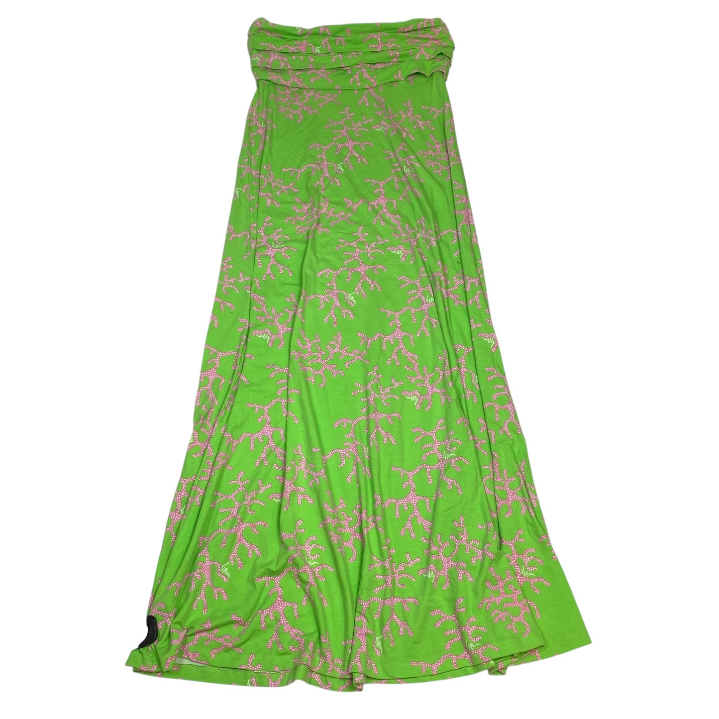 Dress Designer By Lilly Pulitzer In Green & Pink, Size:L