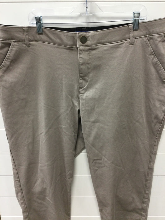 Pants Dress By Democracy In Tan, Size:20