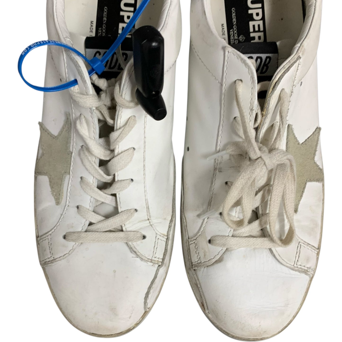 Shoes Luxury Designer By Golden Goose In White, Size: 10.5