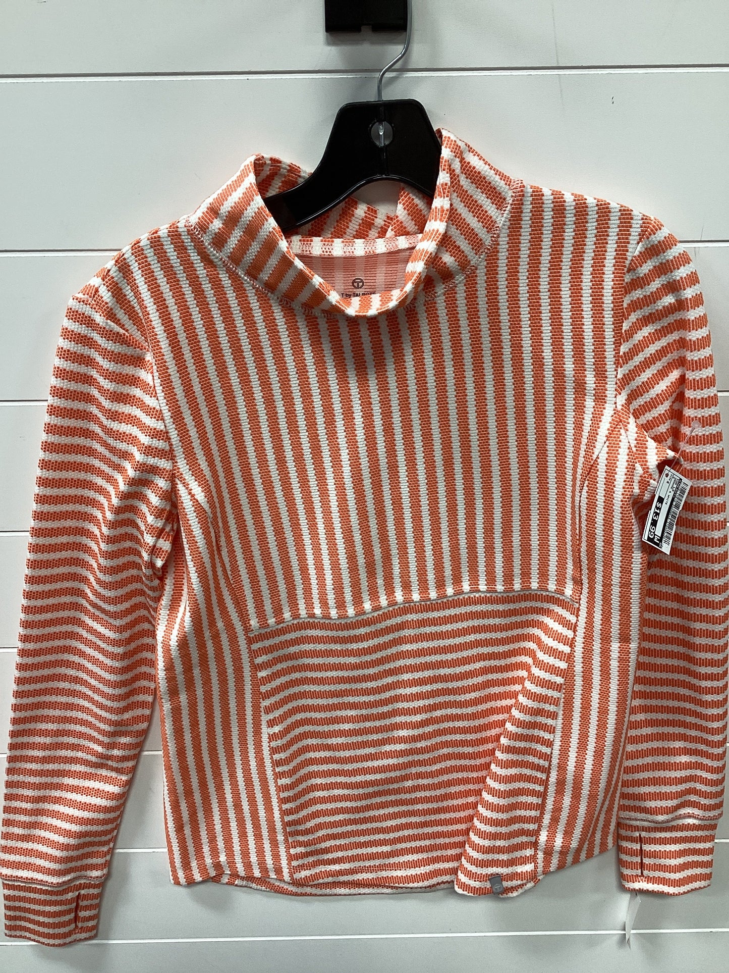 Top Ls By Talbots In Orange & White, Size:S