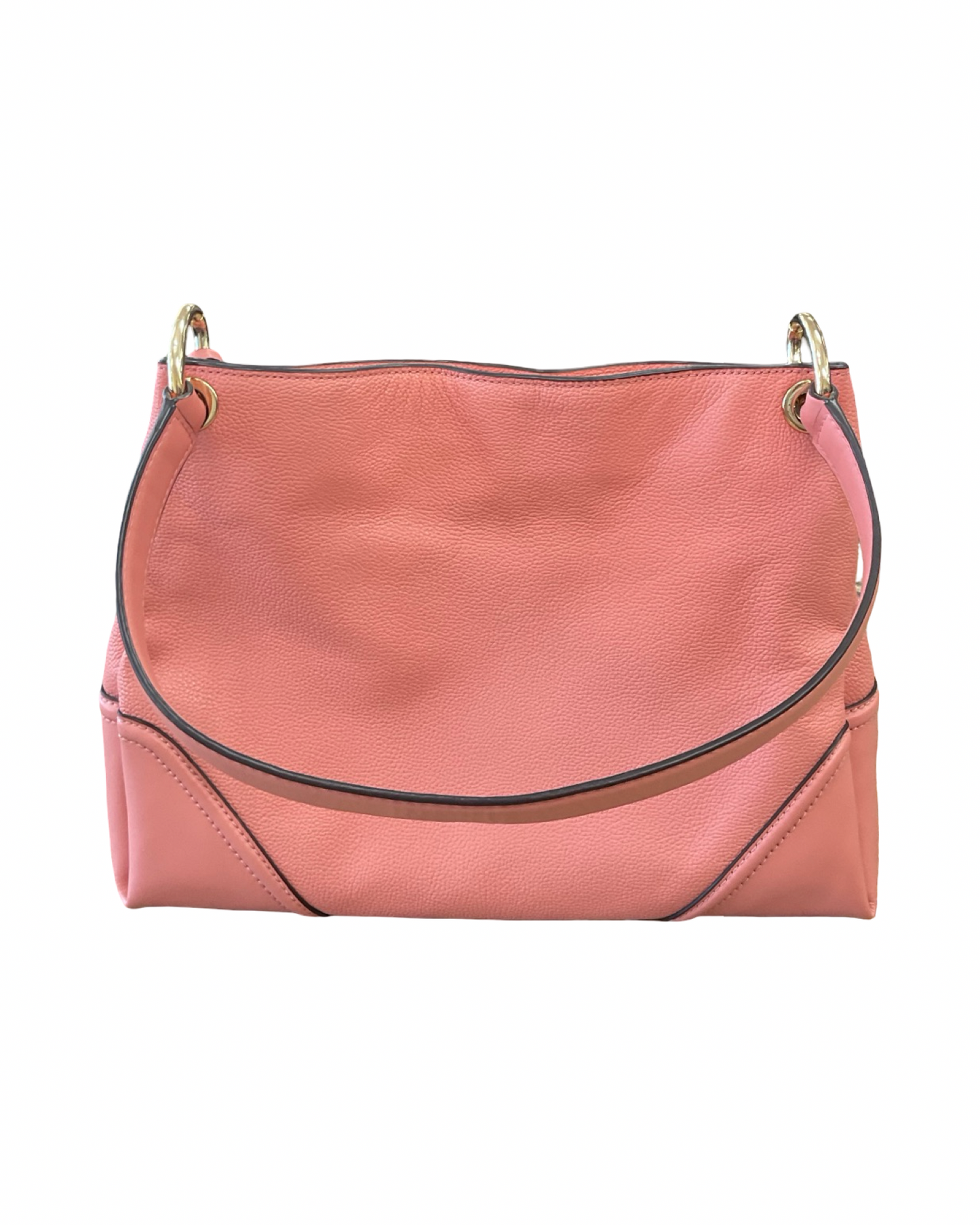 Handbag Designer By Michael Kors In Coral, Size:Medium
