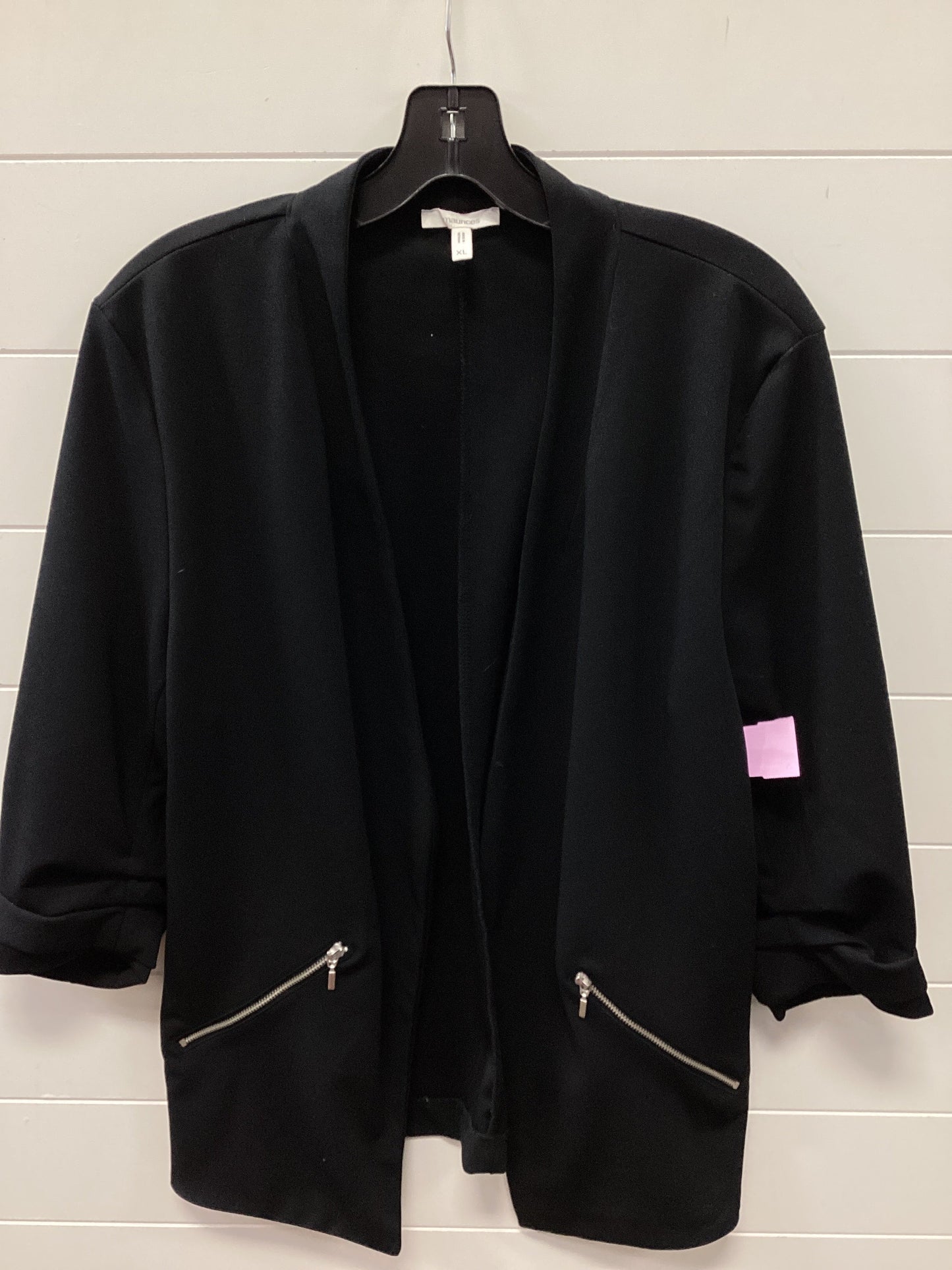 Blazer By Maurices In Black, Size:Xl