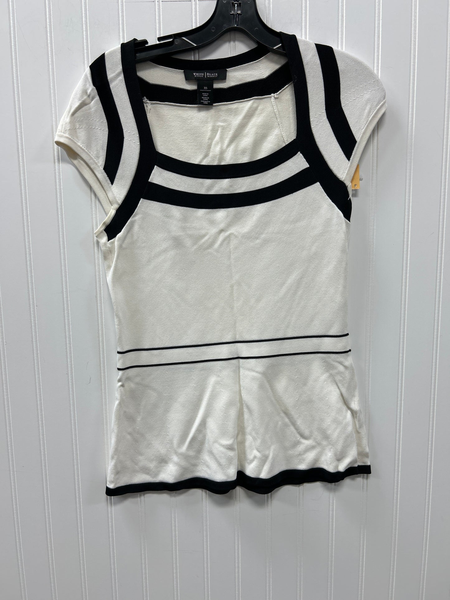 Top Ss By White House Black Market In White, Size:Xs