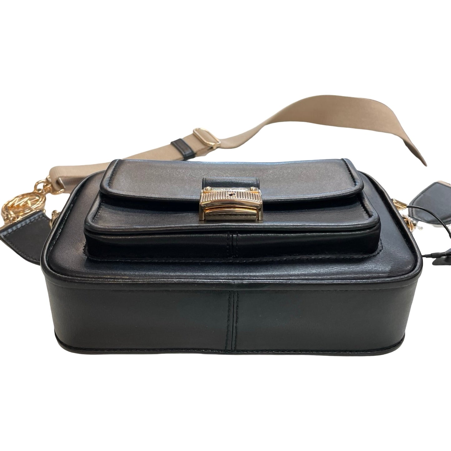 Handbag Designer By Michael Kors In Black, Size:Medium
