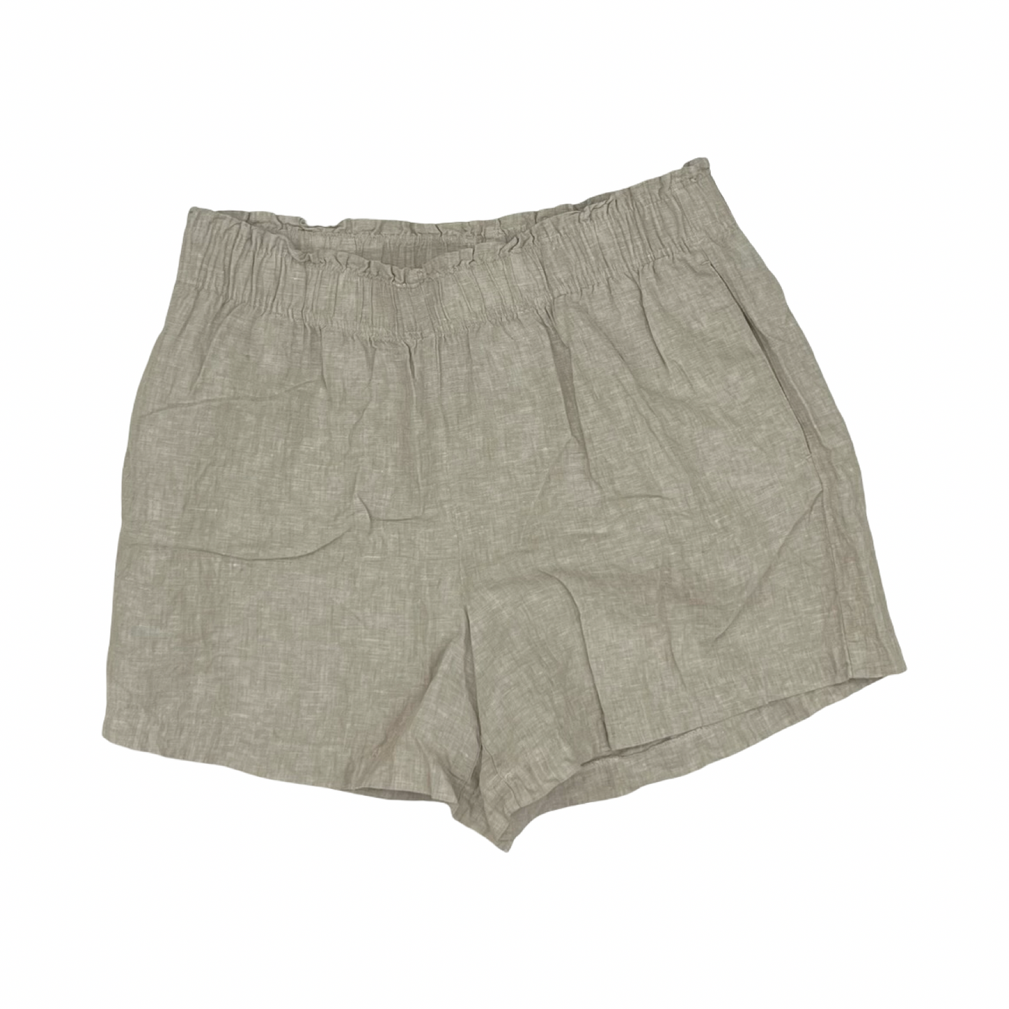Shorts By Quince In Tan, Size:Xl