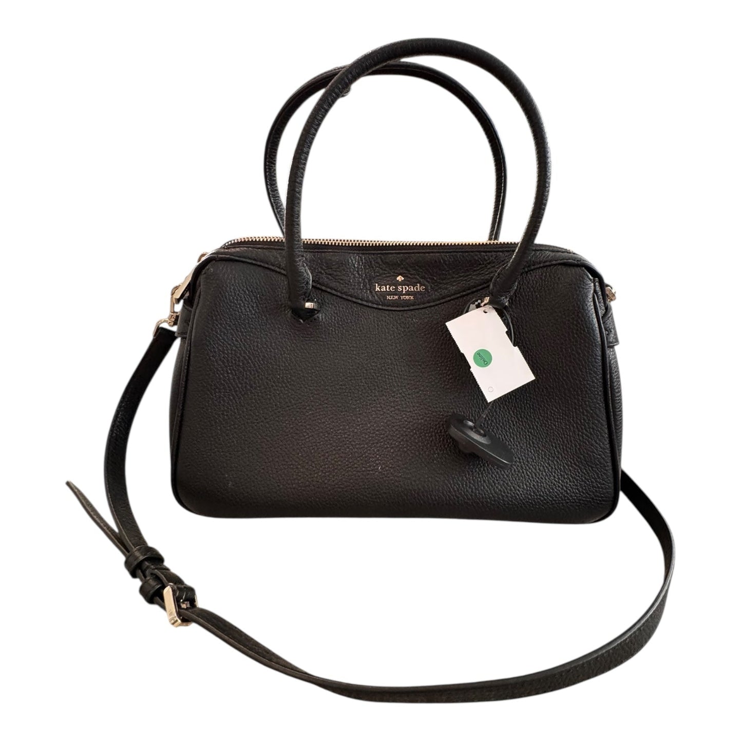 Handbag Designer By Kate Spade In Black, Size:Medium