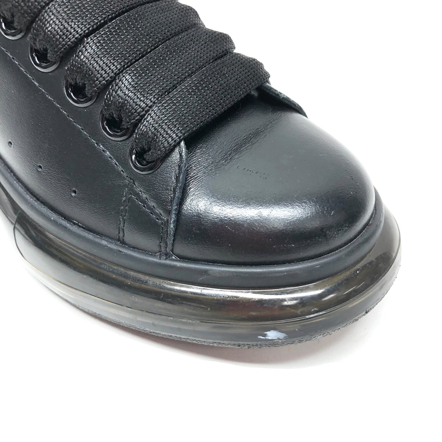 Shoes Luxury Designer By Alexander Mcqueen In Black, Size: 5.5