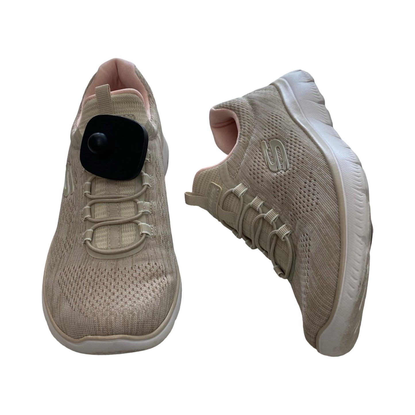 Shoes Athletic By Skechers In Tan, Size:8